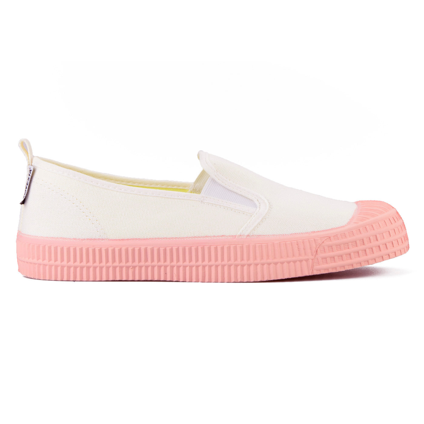 SLIP-ON COLOR SOLE 10WHITE / PINK