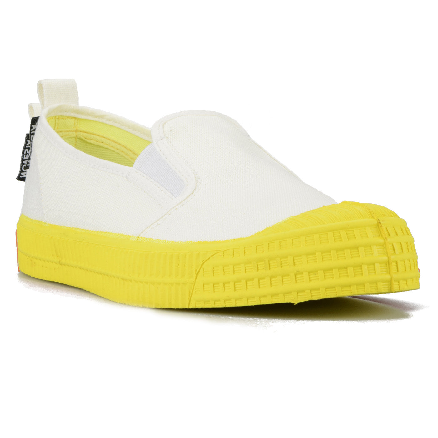 SLIP-ON COLOR SOLE 10WHITE / YELLOW