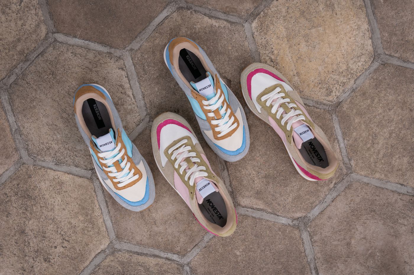 NOVESTA MARATHON（マラソン）のブルー、ピンクなど多彩なカラーバリエーション