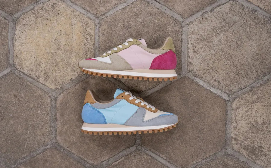 ピンクとブルーのNOVESTA MARATHON